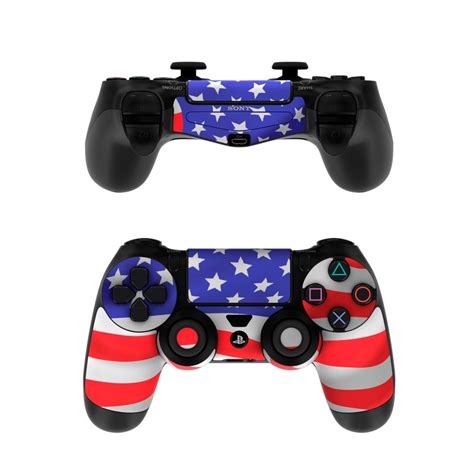 Sony Ps4 Controller Skin Usa Flag By Flags Decalgirl