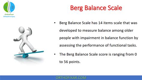Berg Balance Scale Easy Explained Orthofixar 2022 Parts Of The Knee