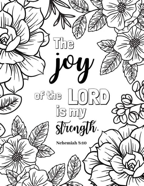 Free Printable Bible Verse Coloring Pages Artofit