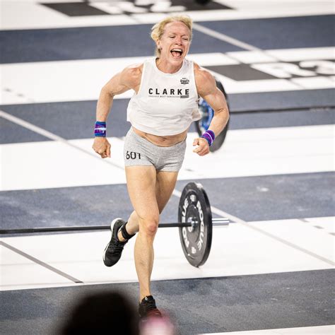 Susan Clarke Is Five For Five At The Crossfit Games Crossfit Women
