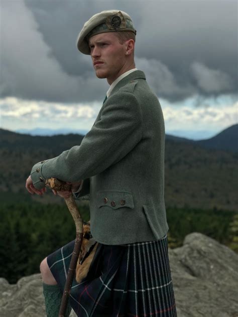 Surveying The Highlands Scottish Clothing Men In Kilts Kilt