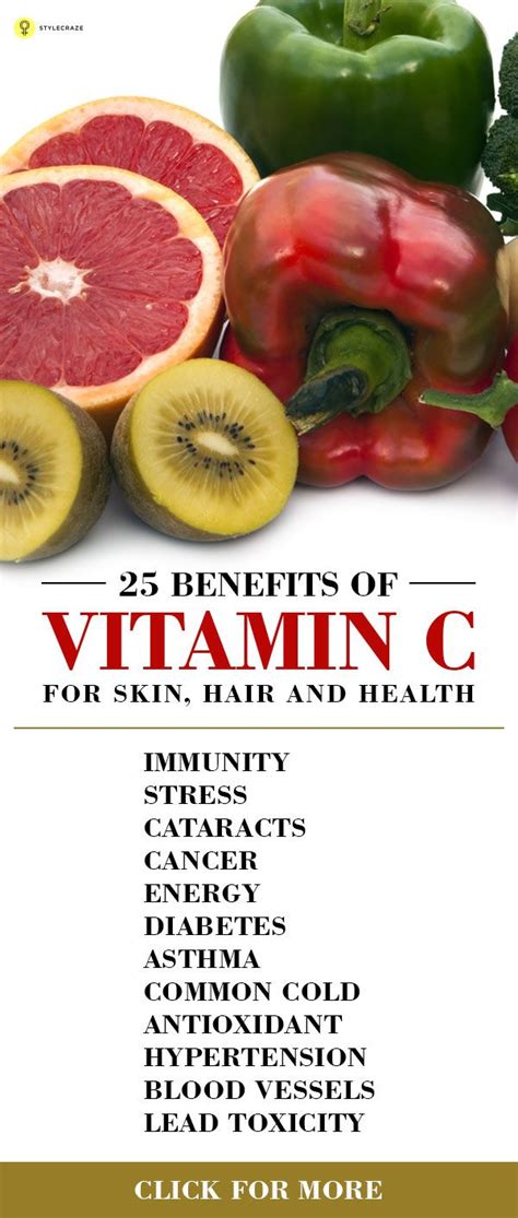 Amazing Benefits Of Vitamin C For Skin Hair And Health Vitamin C