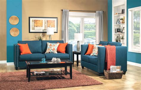 Orange And Blue Living Room Ideas New Fantastic Blue And Orange