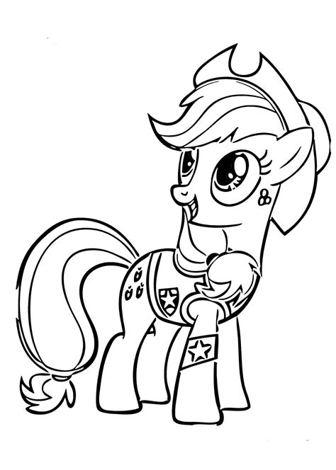 My Little Pony Coloring Pages For Kids Printable Free My Little Pony