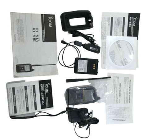 Icom ID A PLUS Waterproof Portable Ham Radio Transceivers For Sale Online EBay