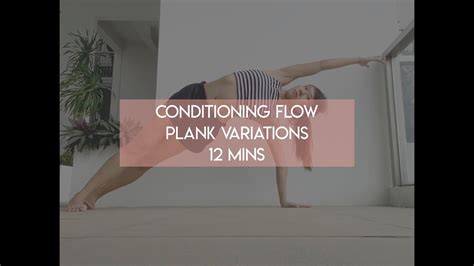 Yogaclance Dynamic Toning Plank Variations 12min Intensity Level 2