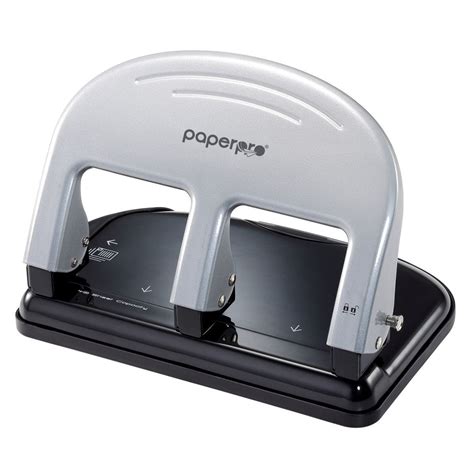 Inpress 40 Three Hole Punch Silver Paperpro