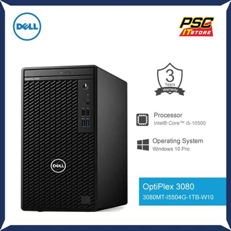 Dell Optiplex 3080 Small Form Factor Desktop 3080mt I5504g 1tb W10