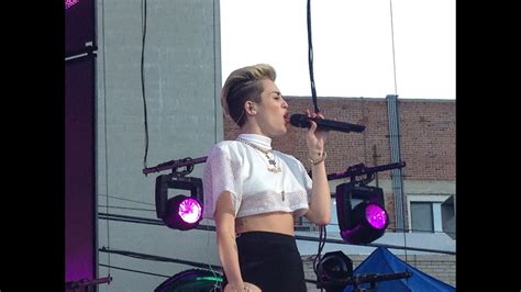 Miley Cyrus We Cant Stop At Jimmy Kimmel Live Youtube