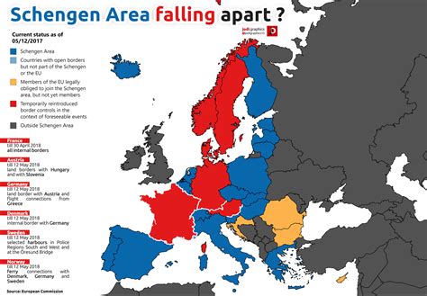 Mapa Espacio Schengen