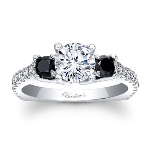 All of our black diamonds are 100% genuine, ethically sourced and of the highest quality on the market. Barkev's Black Diamond Engagement Ring 7925LBK | Barkev's