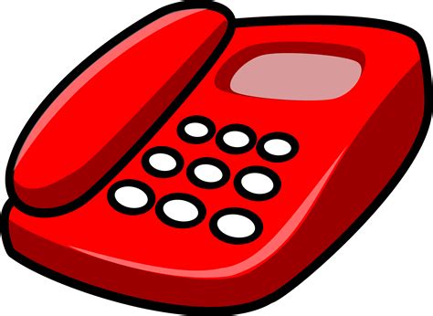 Clipart Telephone Red Telephone Clipart Telephone Red Telephone