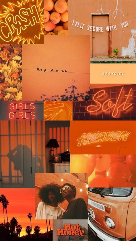 Orange Aesthetic Girl Wallpapers Top Free Orange Aesthetic Girl
