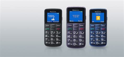 Telefon Mobil Panasonic Kx Tu110exc Blue Emagro