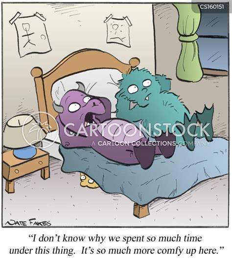 Under The Bed Cartoons And Comics Funny Pictures From Cartoonstock