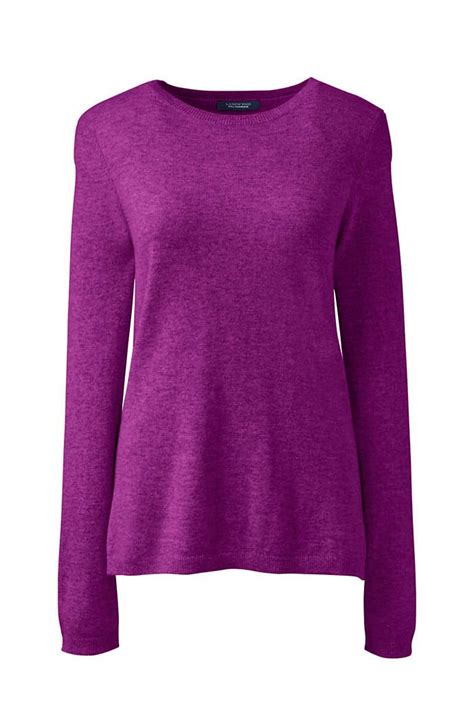 Womens Plus Size Cashmere Sweater From Lands End Cashmere Sweater
