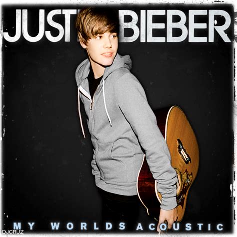 It was released on 17 november 2009, by island records. Justin Bieber - My Worlds Acoustic | Distant Designs