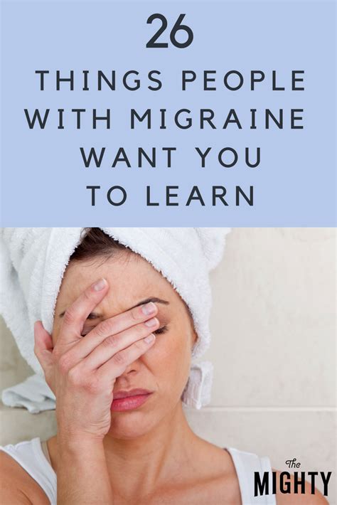 26 Things To Know During Migraine Awareness Month The Mighty