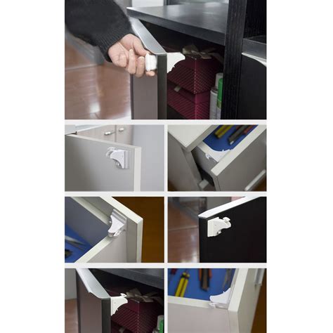 Die betreiber laufen dieses portals haben es uns gemacht. 4x Magnetische Kindersicherung Schrank Unsichtbar ...