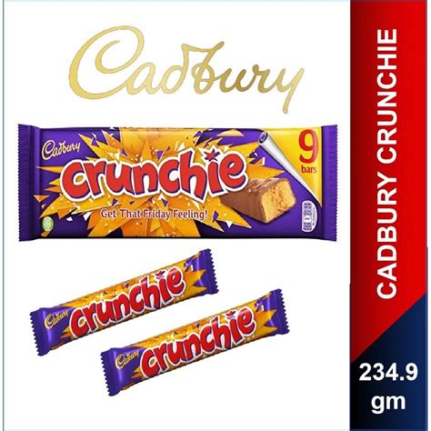 cadbury crunchies chocolate honeycomb bar chocolate snack honeycomb chocolate coated candy share