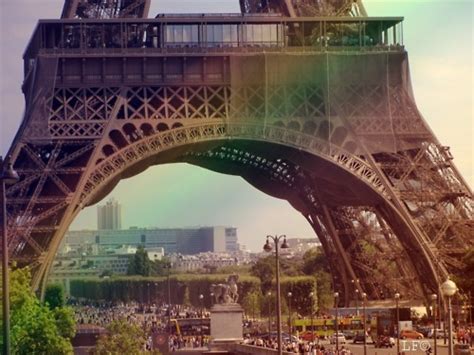 City Eiffel Tower Paris Rainbow Image 339078 On