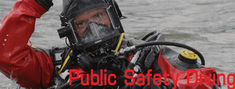 Public Safety Diving Training