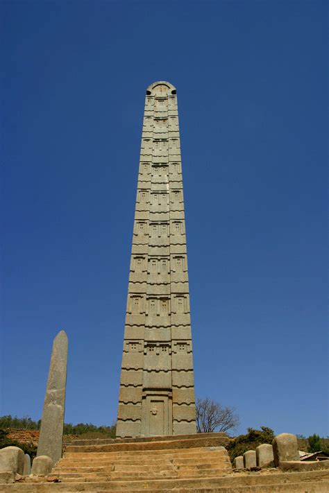 Aksum The Ancient City With Tombs And The Largest Megalithic Obelisks In