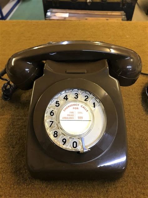 GPO Model 8746 G Telephone Brown - Bruce of Ballater