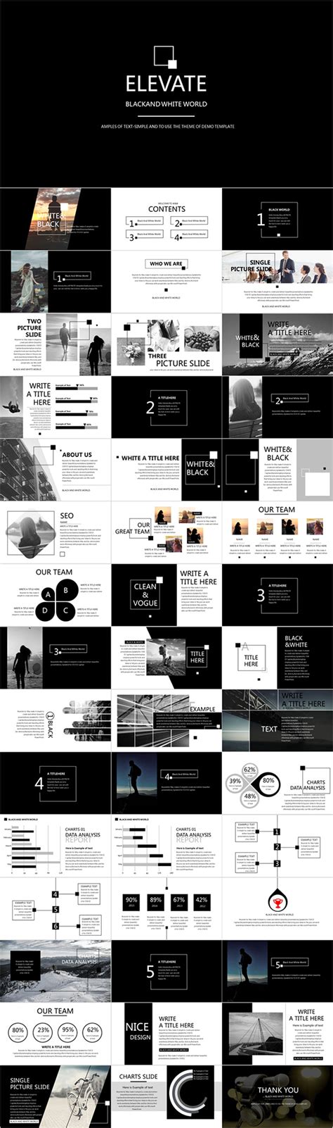 Business Report Powerpoint Template On Behance