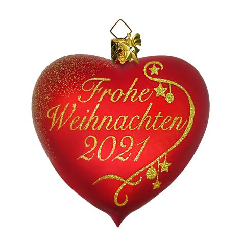 Herz Frohe Weihnachten 2021