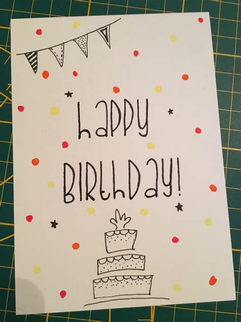 Easy Diy Birthday Cards Ideas And Designs Cat Pinterest Inspired