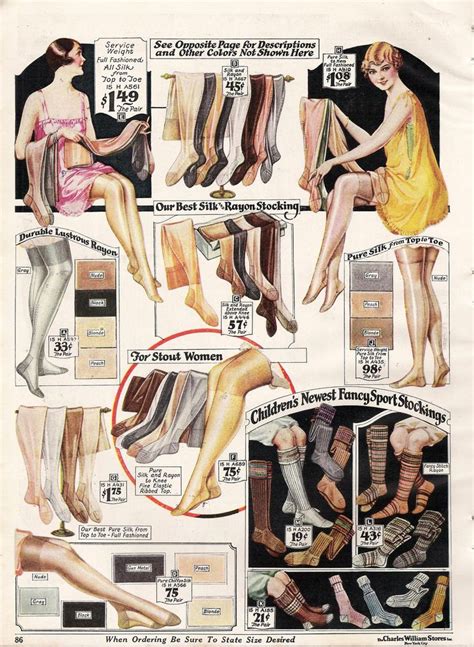 1927 Stockings Color Advertisement 1920s Fashion Women Vintage Fashion