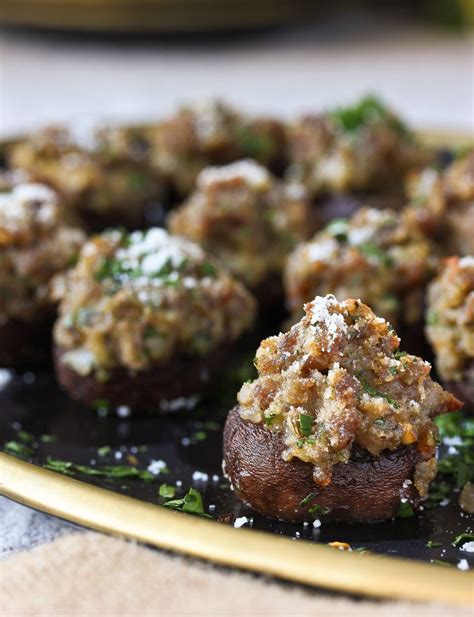 Sausage Stuffed Mushrooms Keeprecipes Your Universal Recipe Box