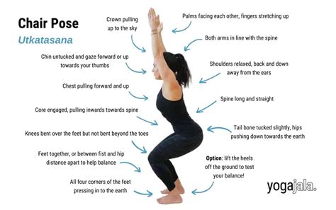Yoga Chair Pose Instructions