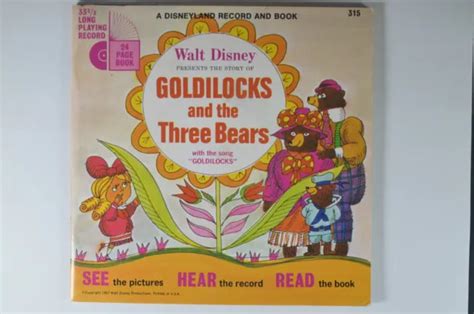 Walt Disney Goldilocks And The Three Bears 315 9 99 Picclick