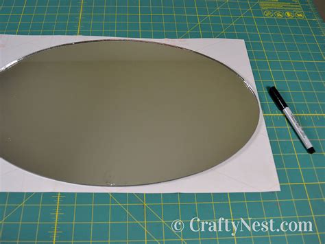 Diy Beaded Glass Framed Mirror Crafty Nest