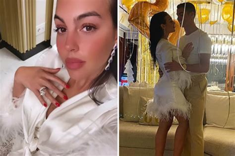 At least 4.1 million followers agree, who all hit their like buttons on an image showing rodriguez's flawless complexion. Georgina Rodriguez shows off huge sparkling ring as ...