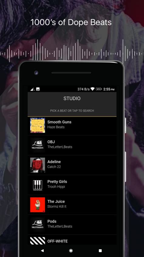 Rapchat: Social Rap Maker, Recording Studio, Beats - Android Apps on ...