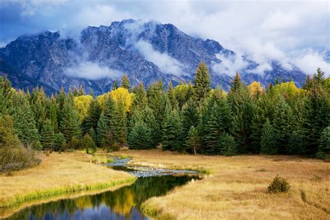 Schwabacher Meadow An Autumn Meadow Scene From The Grand T Flickr