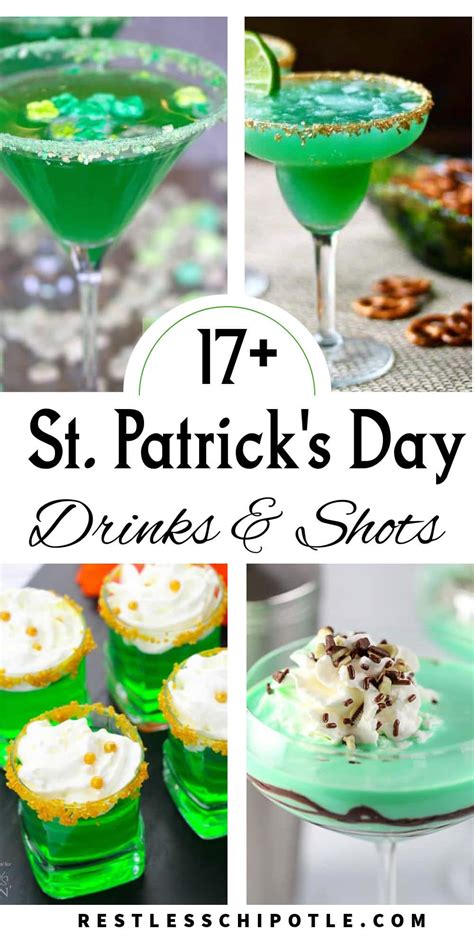 St Patrick S Day Drinks And Shots