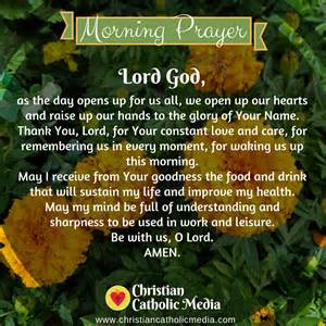 Morning Prayer Catholic Friday 3 6 2020 Christian