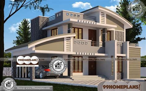 Modern Homes In Kerala 70 2 Storey House With Floor Plan Collections