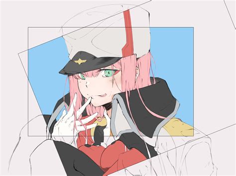 Wallpaper Id 107058 Darling In The Franxx Zero Two Darling In The