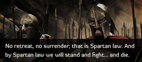 You bet!tell me in the comments below what was your favorite quote from this movie.no retreat, no surrender. No retreat, no surrender! | Movie quotes inspirational, Spartan quotes, Superb quotes
