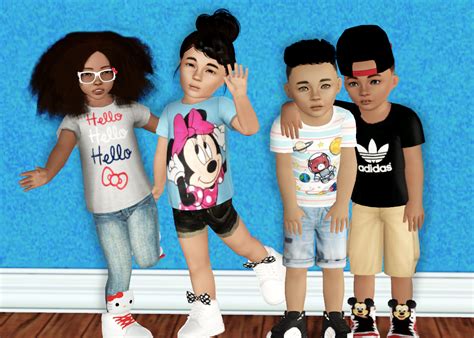 My Sims 3 Blog Clothing And Shoes For Kids By