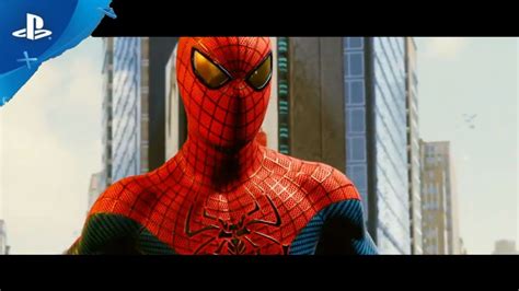 Spider Man Ps4 Opening With The Tasm Suit Youtube