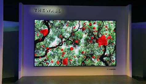Samsung Dévoile La Télévision Modulaire 4k De 146 Pouces Appelée The Wall