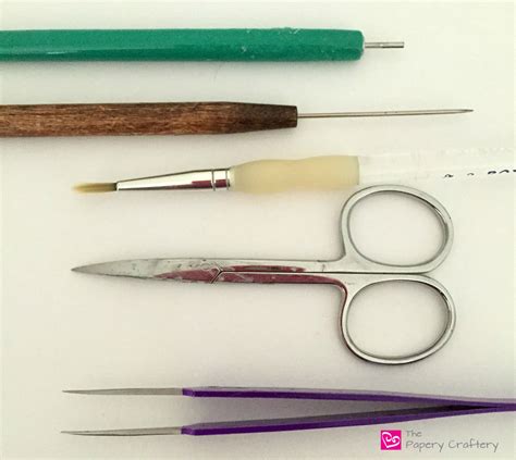 My Most Used Quilling Tools The Papery Craftery