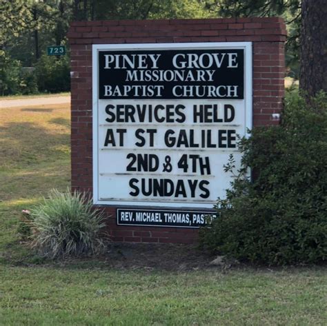 Piney Grove Missionary Baptist Church Summertown Ga