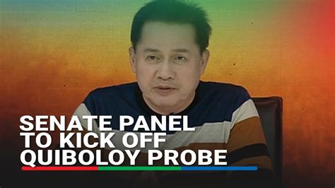 Senate Panel To Kick Off Quiboloy Probe Youtube